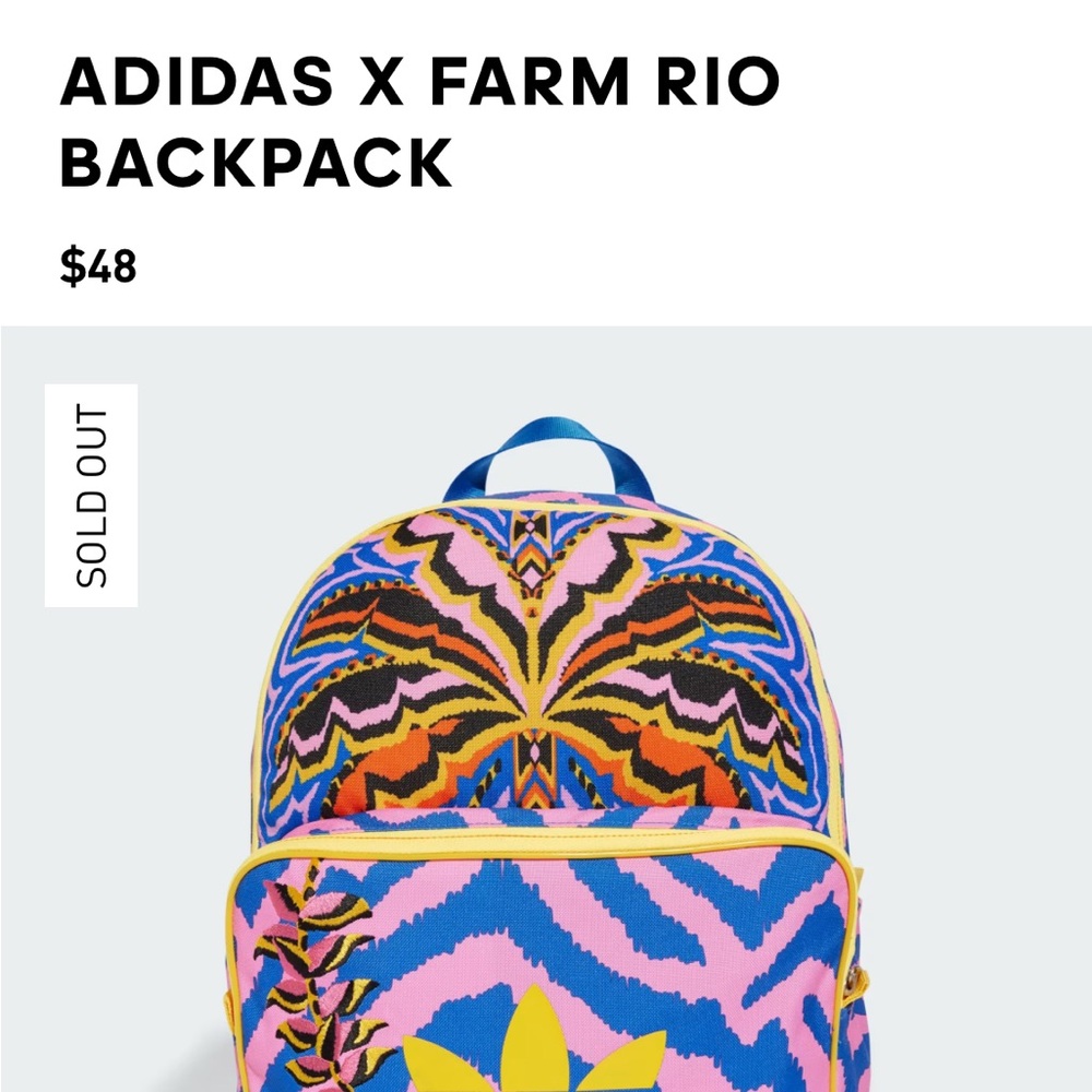 ADIDAS X FARM RIO BACKPACK - Picture 4 of 5